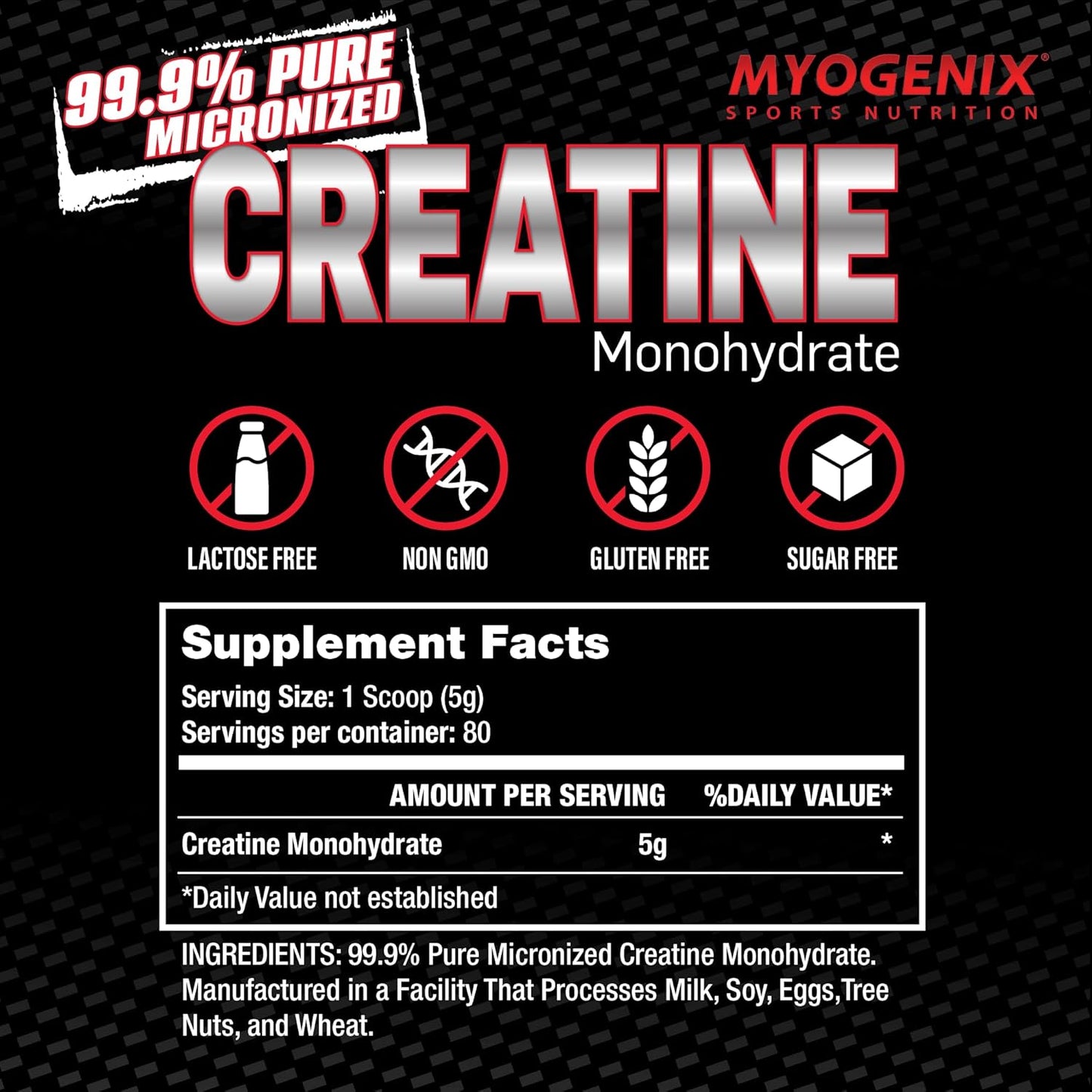 Myogenix - Creatine Monohydrate